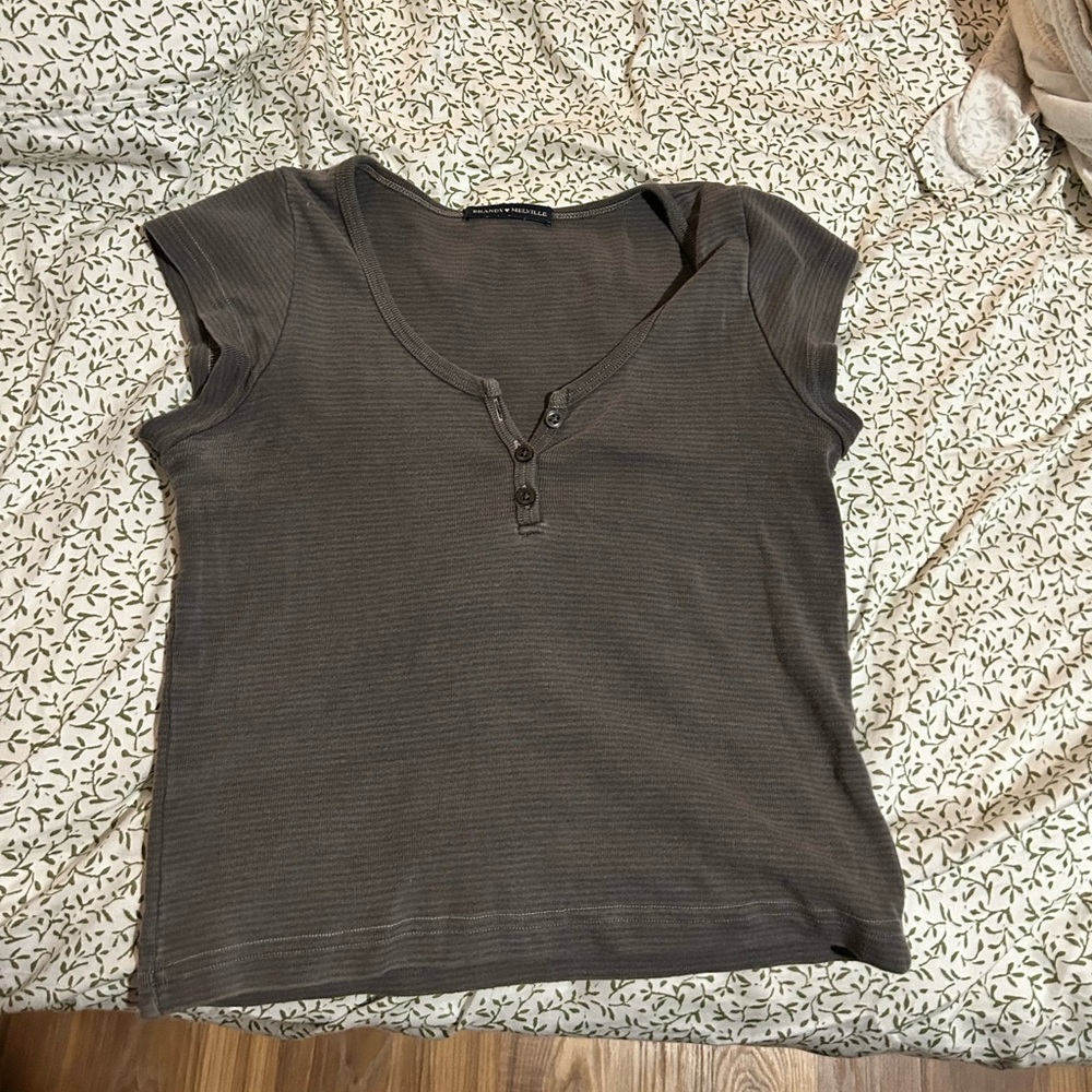 Brandy Melville Zelly Stripe Top